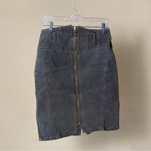Vintage Jordache Jeaner denim skirt